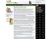 Tablet Screenshot of gatoencerrado.net